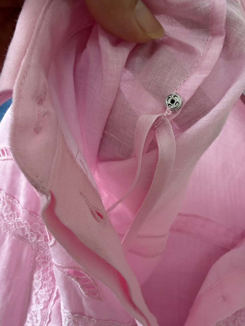 Self Portrait Pink Embroidered Midi Dress - Picture 14 of 16